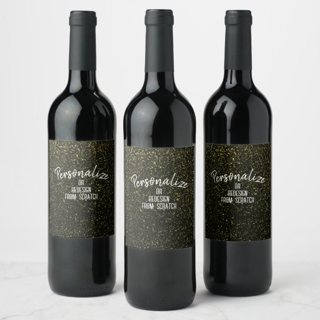 Create Your Own Personalised Custom Wine Label (Bottles)