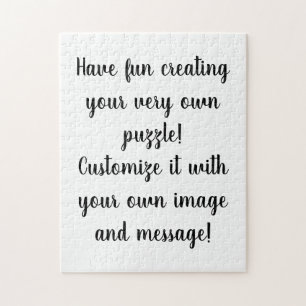 Create Your Own Personalised Customised Jigsaw Puzzle
