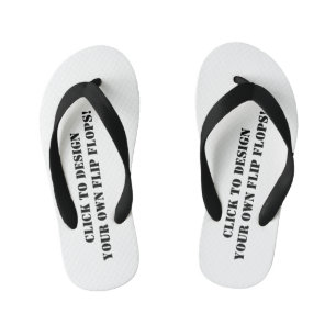 Create Your Own Personalised Customised  Kid's Thongs