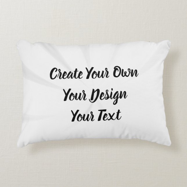 Create Your Own Personalised Decorative Cushion (Front)
