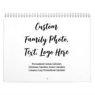 Create Your Own Personalised Family Photo Calendar