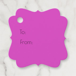 Create Your Own Personalised Favour & Gift Tags