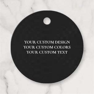 Create Your Own Personalised Favour Tags