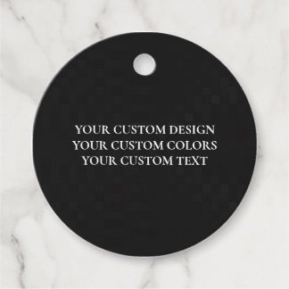 Create Your Own Personalised Favour Tags