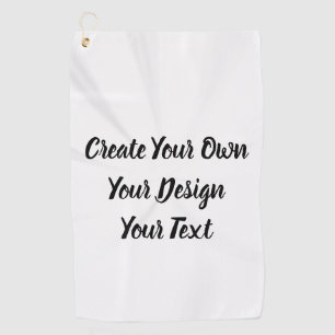 Create Your Own Personalised Golf Towel