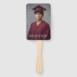 Create Your Own Personalised Graduation Photo  Hand Fan