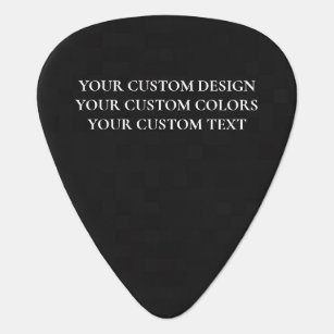 Create Your Own Personalised Guitar Pick