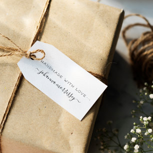 Create Your Own Personalised Handmade With Love Rubber Stamp