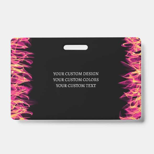 Create Your Own Personalised ID Badge (Front)