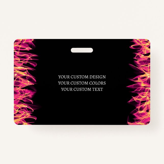 Create Your Own Personalised ID Badge (Front)