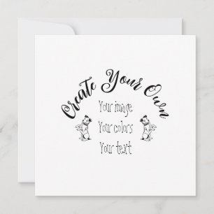 Create Your Own Personalised Invitation