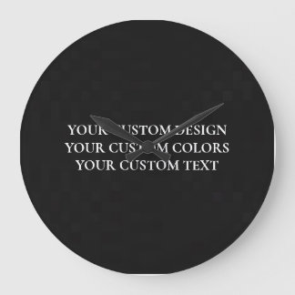Create Your Own Personalised Large Clock