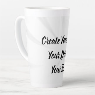 Create Your Own Personalised Latte Mug