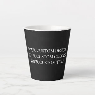 Create Your Own Personalised Latte Mug