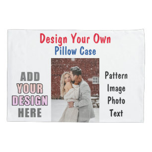 Create Your own Personalised luxourious Cosy Pillowcase