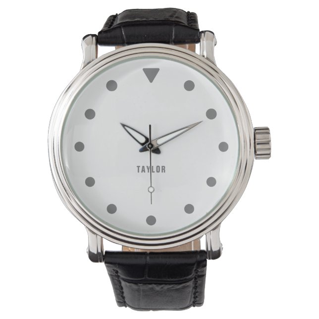 Create Your Own Personalised Luxury Wrist Watch (Front)