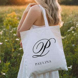 Create Your Own Personalised Monogram Tote Bag