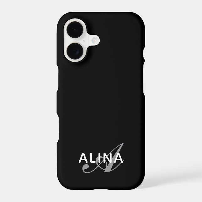 Create Your Own Personalised Name Monogram Slim (Back)