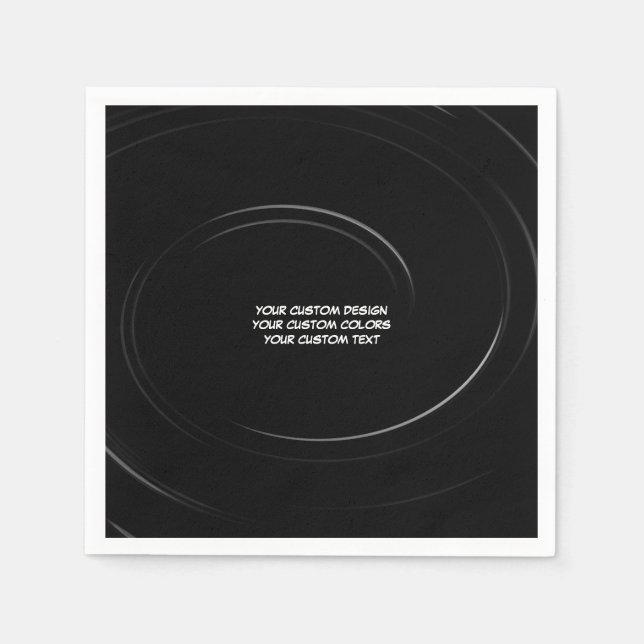 Create Your Own Personalised Napkin (Front)