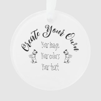 Create Your Own Personalised Ornament