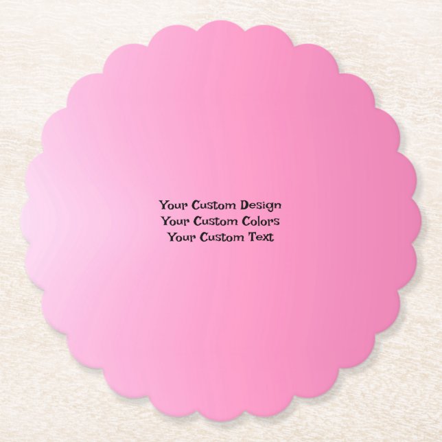 Create Your Own Personalised Paper Coaster (Front)
