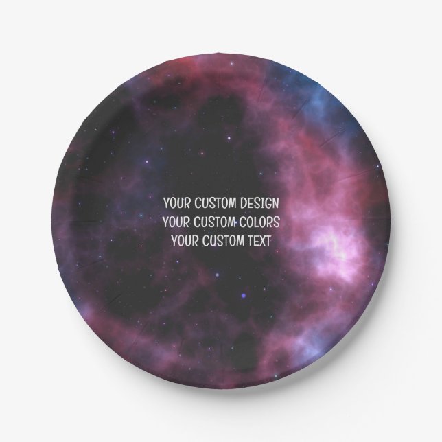 Create Your Own Personalised Paper Plate (Front)