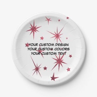 Create Your Own Personalised Paper Plate