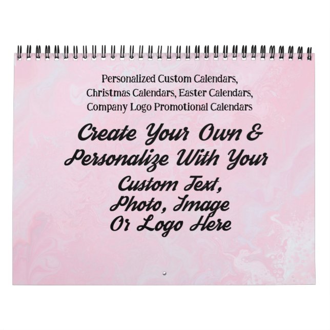 Create Your Own Personalised Photo Calendars, DIY Calendar (Cover)