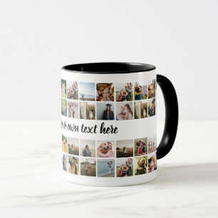 Create Your Own Personalised Photo Collage Mug