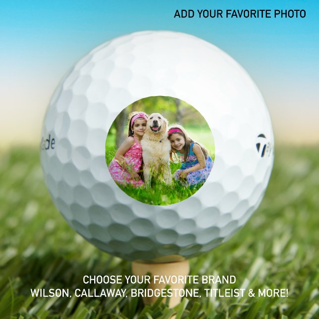 Create Your Own Personalised Photo Taylor Golf Balls (Creator Uploaded)