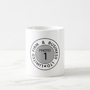 Create Your Own Personalised PHOTO Template text Coffee Mug