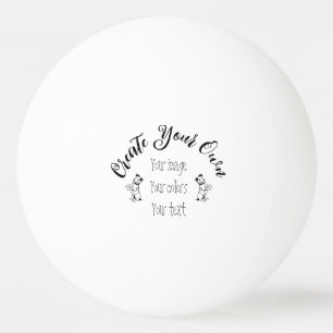Create Your Own Personalised Ping Pong Ball