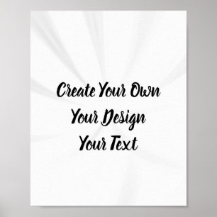 Create Your Own Personalised Poster