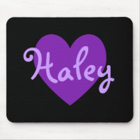 Create Your Own Personalised Purple Heart Black
