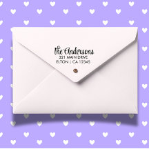 Create Your Own Personalised Return Address
