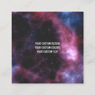 Create Your Own Personalised Square Business Card