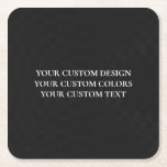 Create Your Own Personalised Square Paper Coaster<br><div class="desc">Customise this product by adding your own images and text and choosing your favourite fonts and colours. Visit Aviary Art on Zazzle to view our entire collection of easy to personalise,  high quality products!</div>