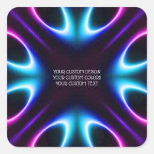 Create Your Own Personalised Square Sticker