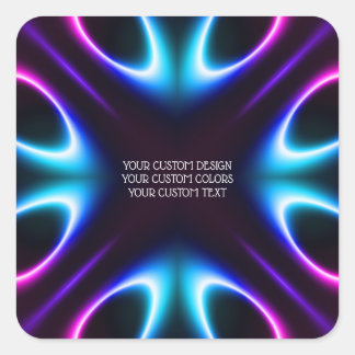 Create Your Own Personalised Square Sticker