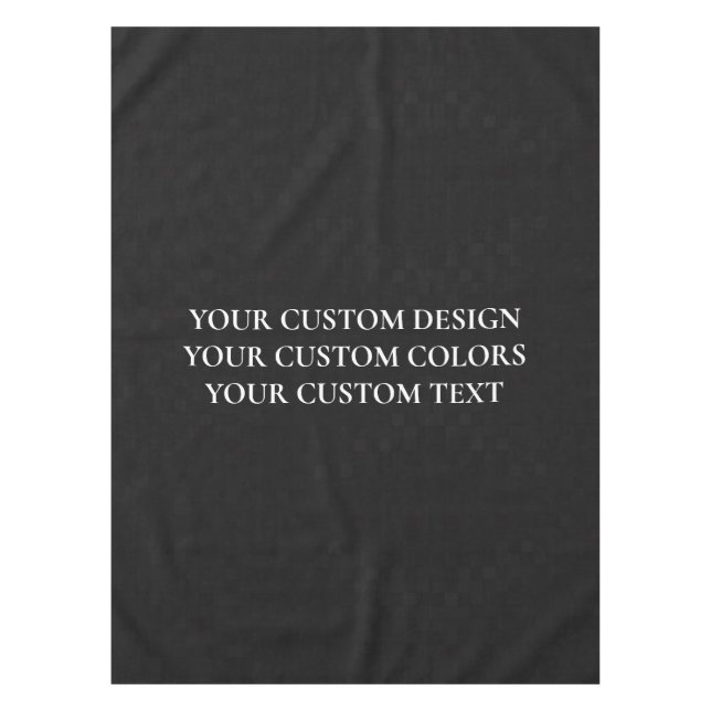 Create Your Own Personalised Tablecloth (Front)