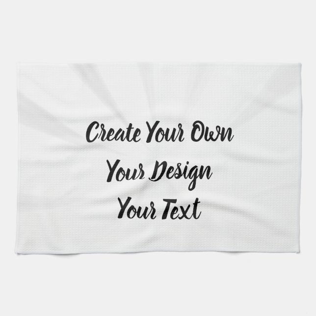 Create Your Own Personalised Tea Towel (Horizontal)