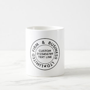 Create Your Own Personalised Template text Coffee Mug