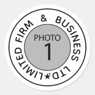 Create Your Own Personalised Template text Custom Classic Round Sticker