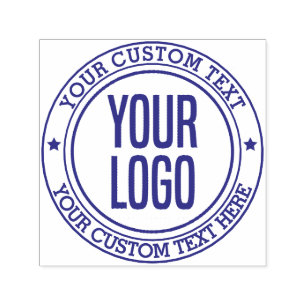 Create Your Own Personalised Text Logo Self-inking Stamp