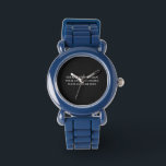 Create Your Own Personalised Watch<br><div class="desc">Customise this product by adding your own images and text and choosing your favourite fonts and colours. Visit Aviary Art on Zazzle to view our entire collection of easy to personalise,  high quality products!</div>