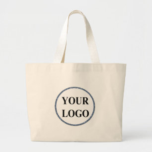 Create Your Own Personalised Women Gifts LOGO Large Tote Bag