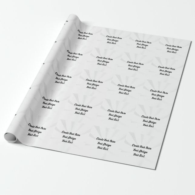 Create Your Own Personalised Wrapping Paper (Unrolled)
