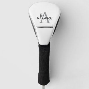 Create Your Own Personalize Monogram Golf Head Cover