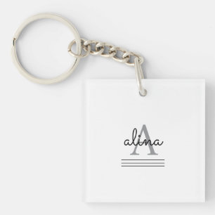Create Your Own Personalize Monogram Key Ring