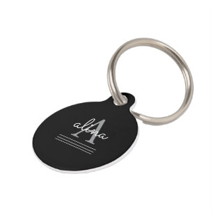 Create Your Own Personalize Monogram Pet Tag